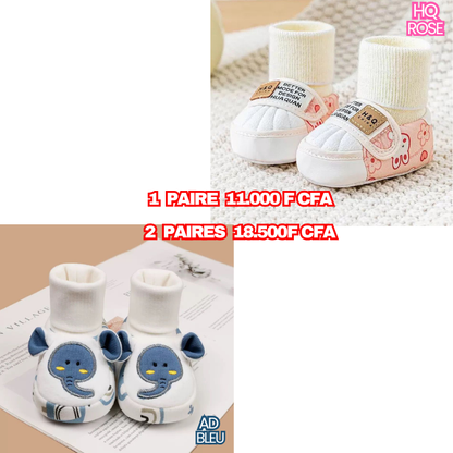 Chaussures-chaussettes pour bébé ( 0 à 1 an)